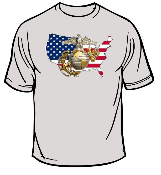 Marines USMC USA T-Shirt