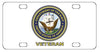 Navy Veteran License Plate