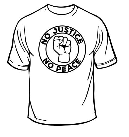 No Justice No Peace T-Shirt