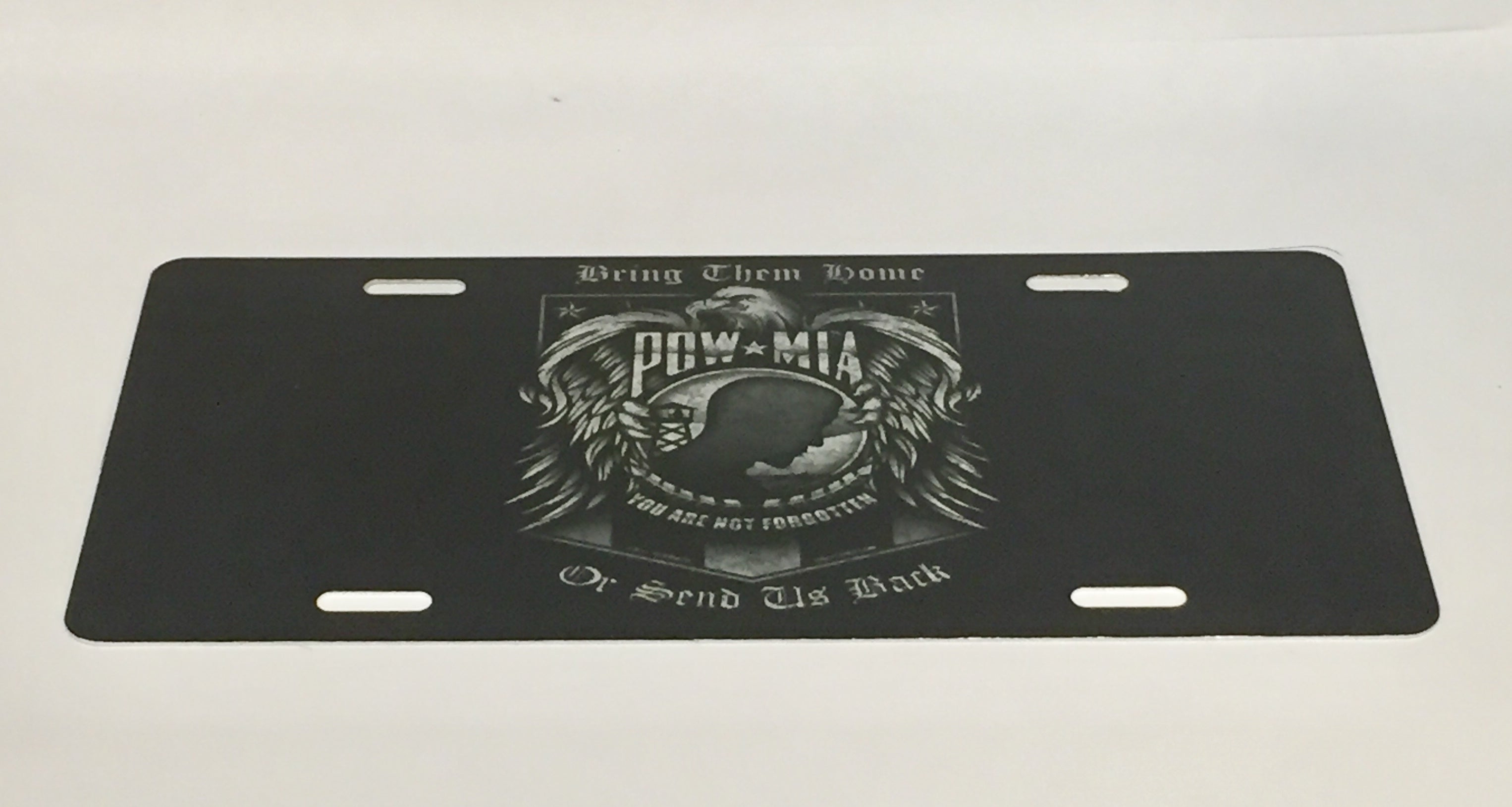 POW MIA License Plate