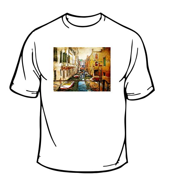 Painted City Scenic T-Shirt