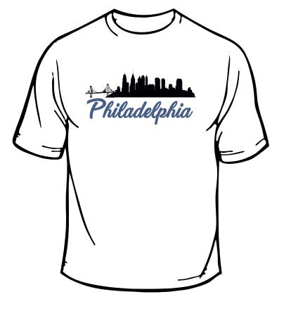 Blue Philadelphia T-Shirt