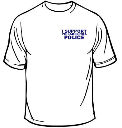I Support Philadelphia Police T-Shirt