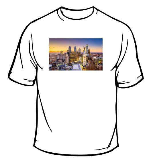 Philadelphia Skyline Scenic T-Shirt