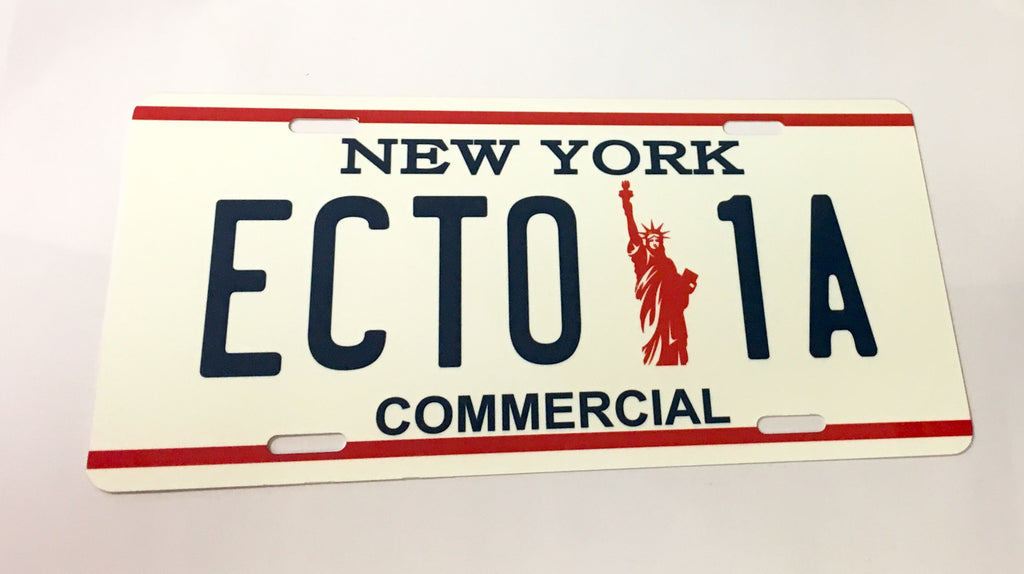 ECTO-1A - Ghostbusters License Plate
