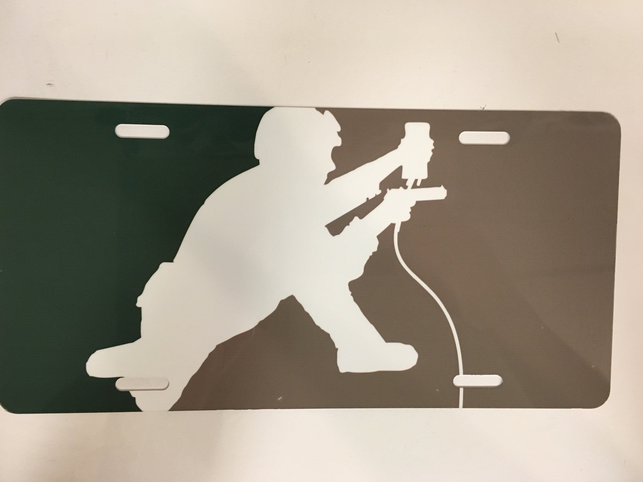 U.S. Military Combat Medic License Plate Custom Creations