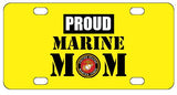 Proud Marine Mom License Plate