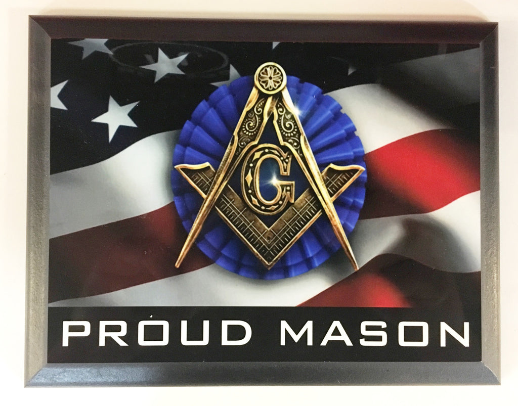 Proud Mason Plaque