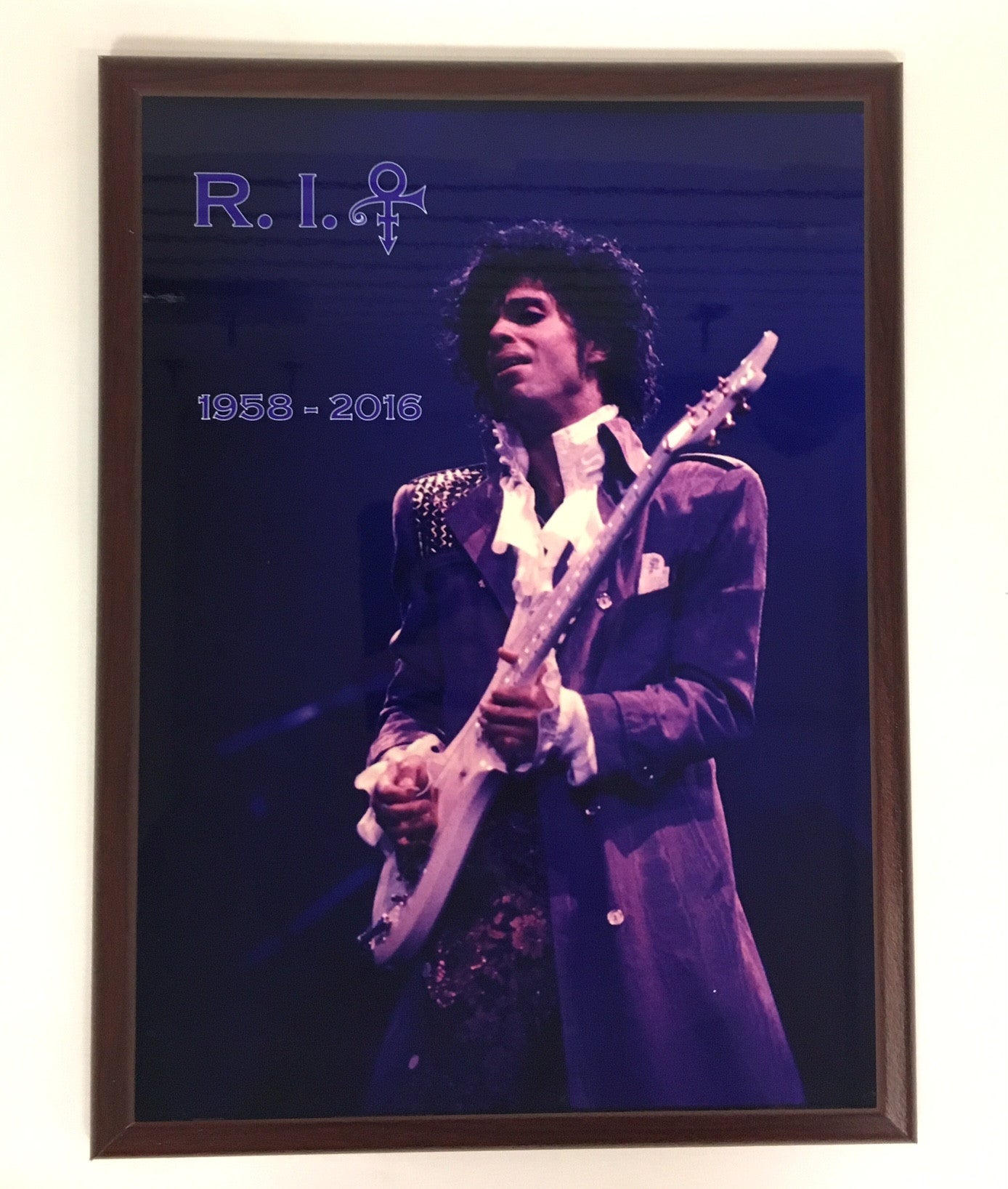Prince Risp R.I.P. Prince Plaque – Custom Creations