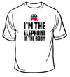 Elephant in the Room Republican T-Shirt