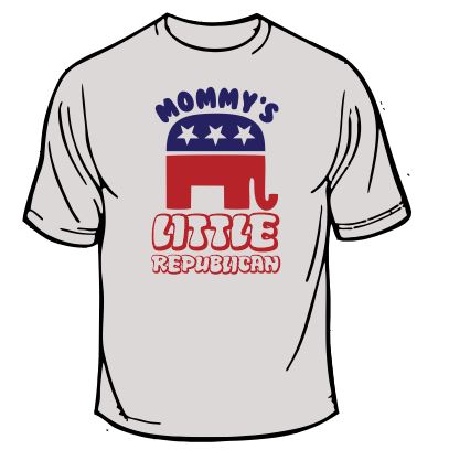 Mommy's Little Republican T-Shirt