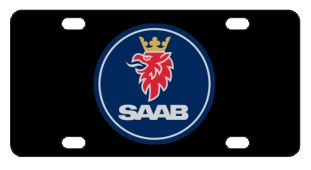 Saab License Plate