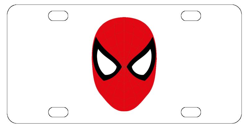 Spiderman License Plate