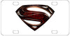 Superman License Plate