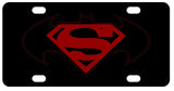 Batman Superman License Plate