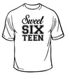 Sweet Sixteen Birthday Girl T-shirt