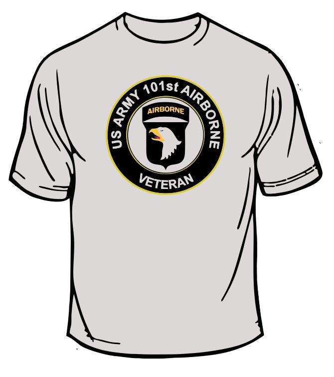 Army 101st Airborne Veteran T-Shirt