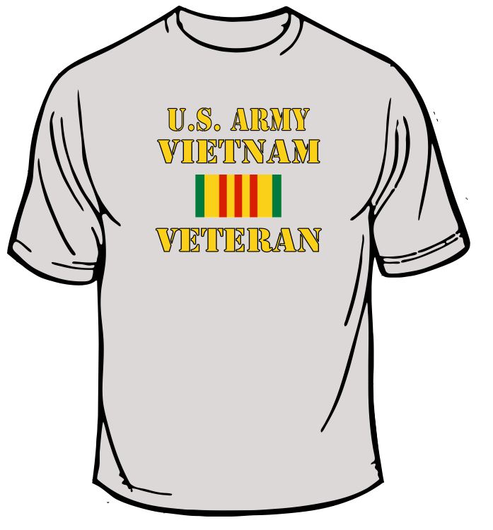 Army Vietnam Veteran T-Shirt