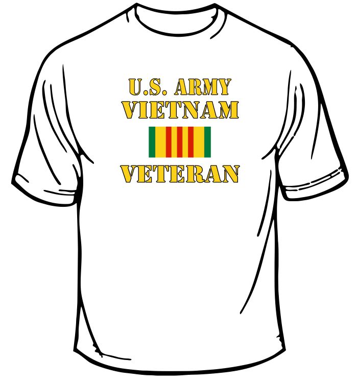 Army Vietnam Veteran T-Shirt