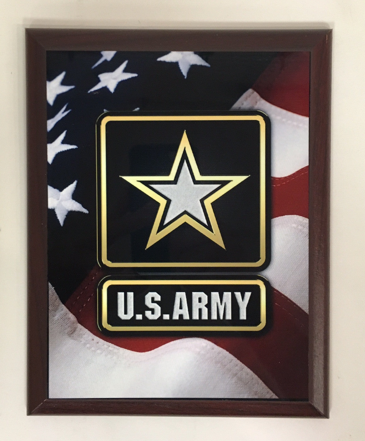U.S. Army Flag Plaque