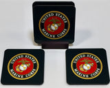United States Marine Corps Coaster Set