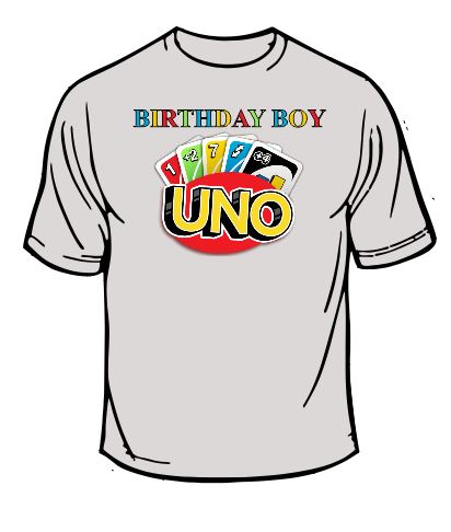Uno Birthday Boy T-shirt