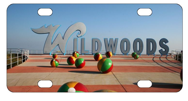Wildwood License Plate