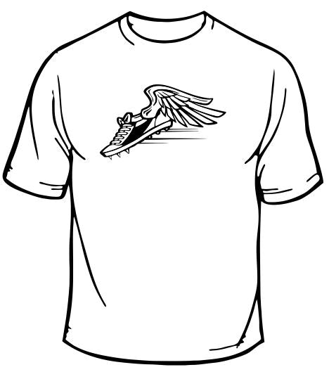 Winged Cleats Sports T-Shirt
