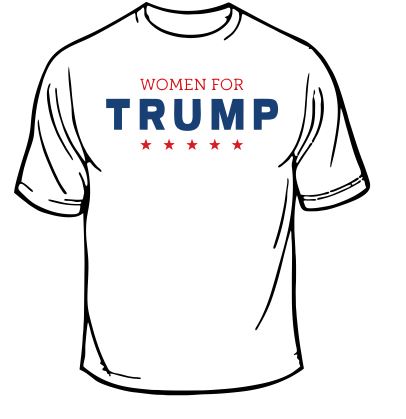 Women for Trump T-Shirt