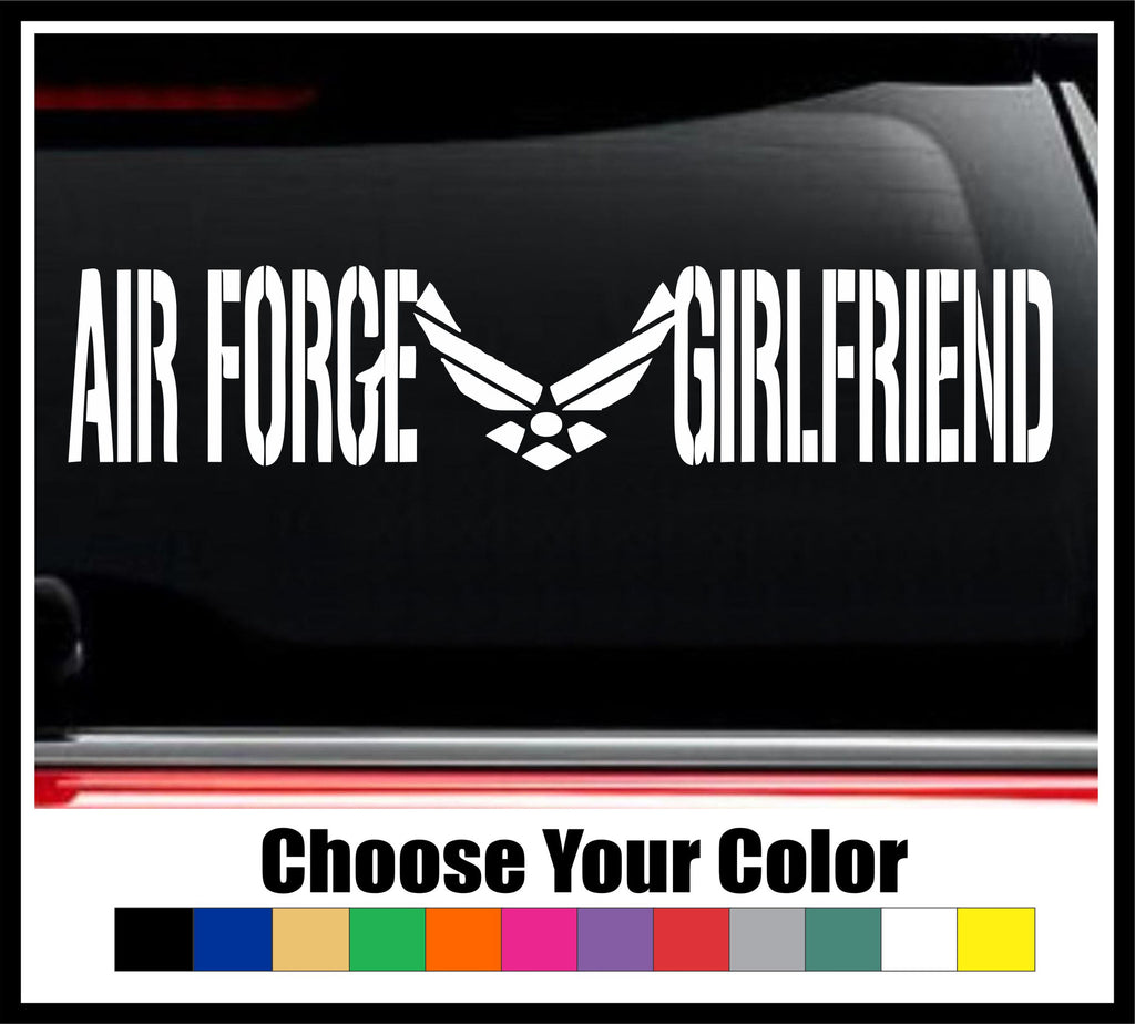 Air Force Girlfriend Decal