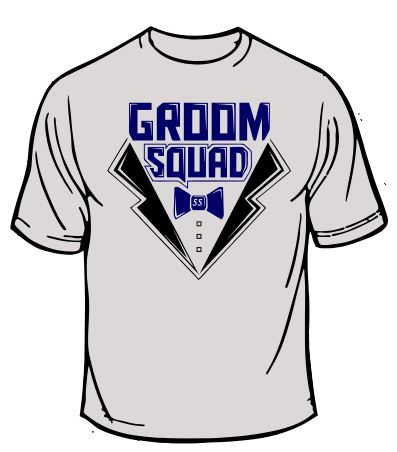 Groom Squad Wedding T-Shirt
