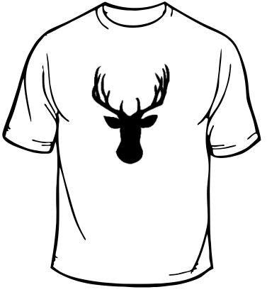 Deer Head Hunting T-Shirt