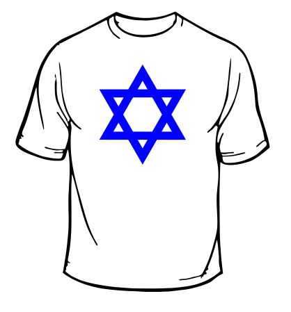 Star of David Jewish T-Shirt