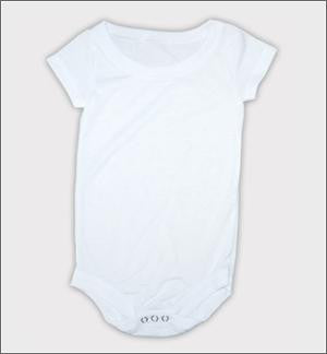 Custom Baby Onesie - White - Dye Sublimation