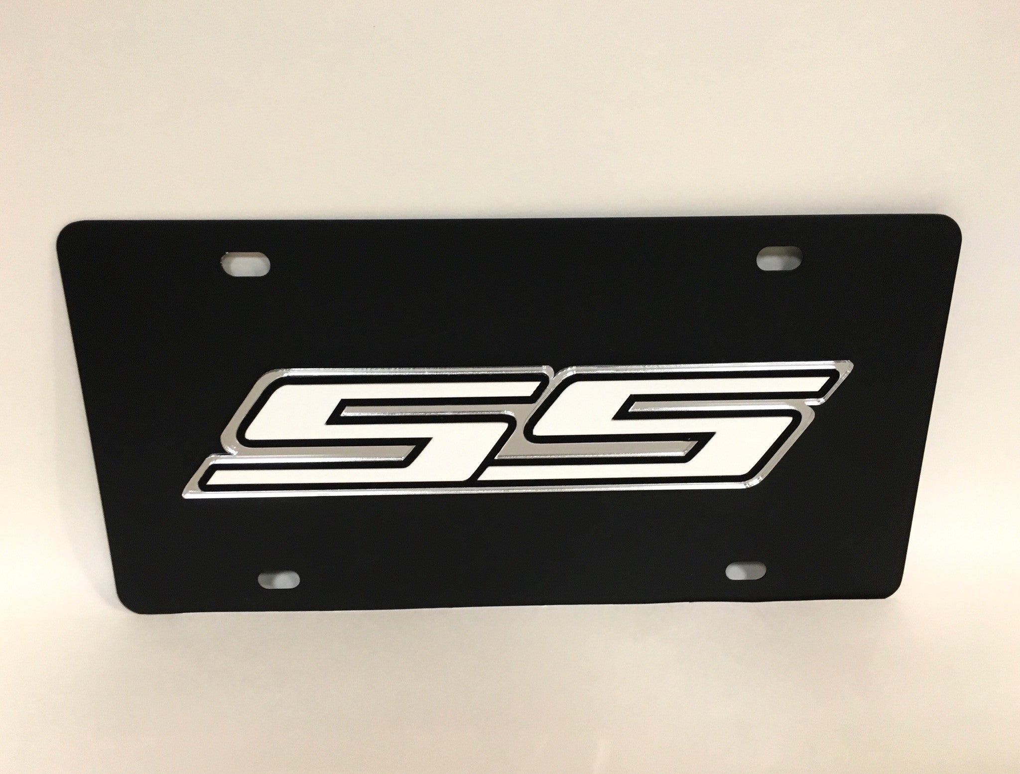 Chevy SS Stainless Steel License Plate