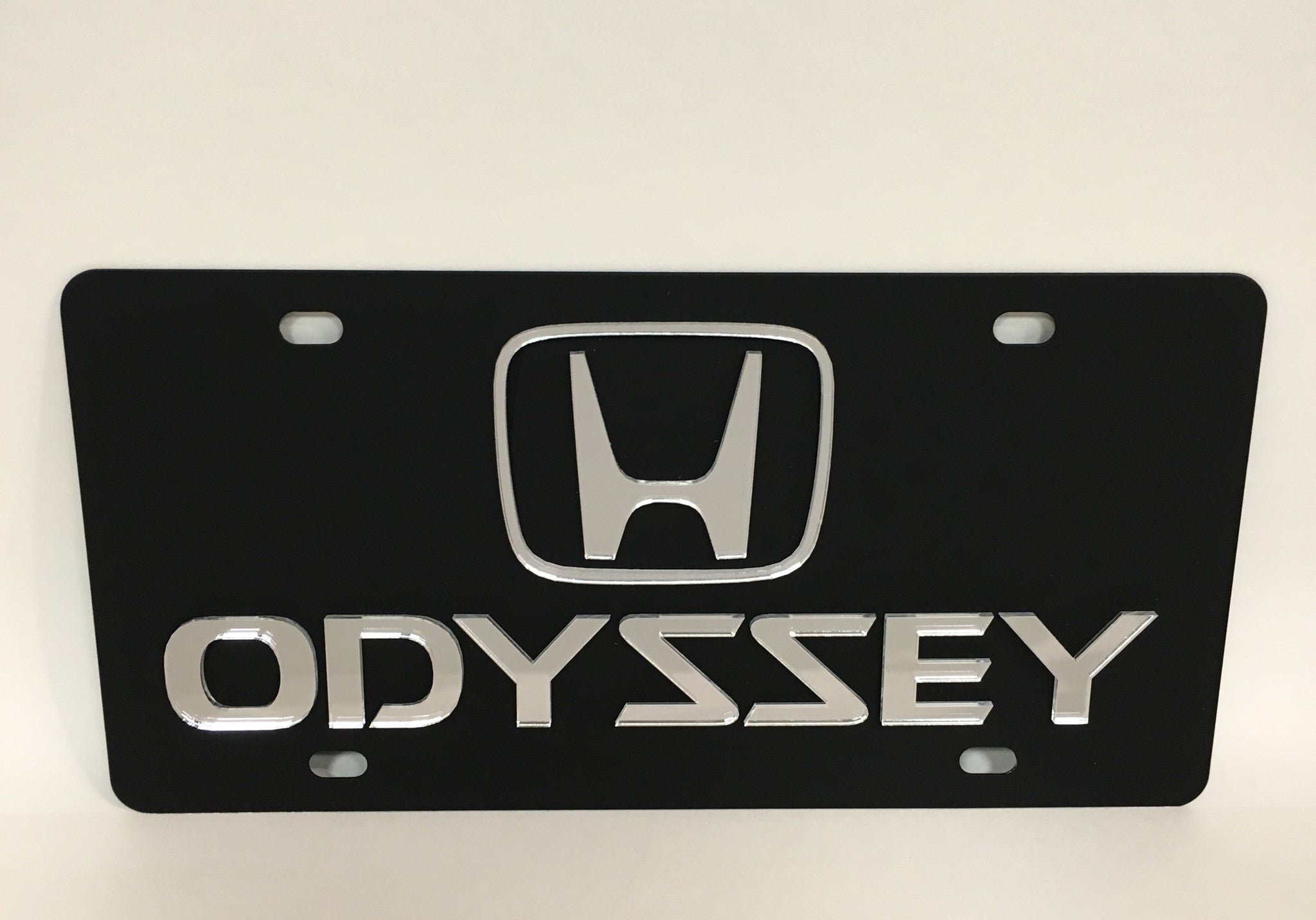 Honda Odyssey Stainless Steel License Plate