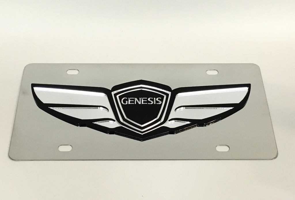 Hyundai Genesis Stainless Steel License Plate