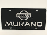 Nissan Murano Stainless Steel License Plate