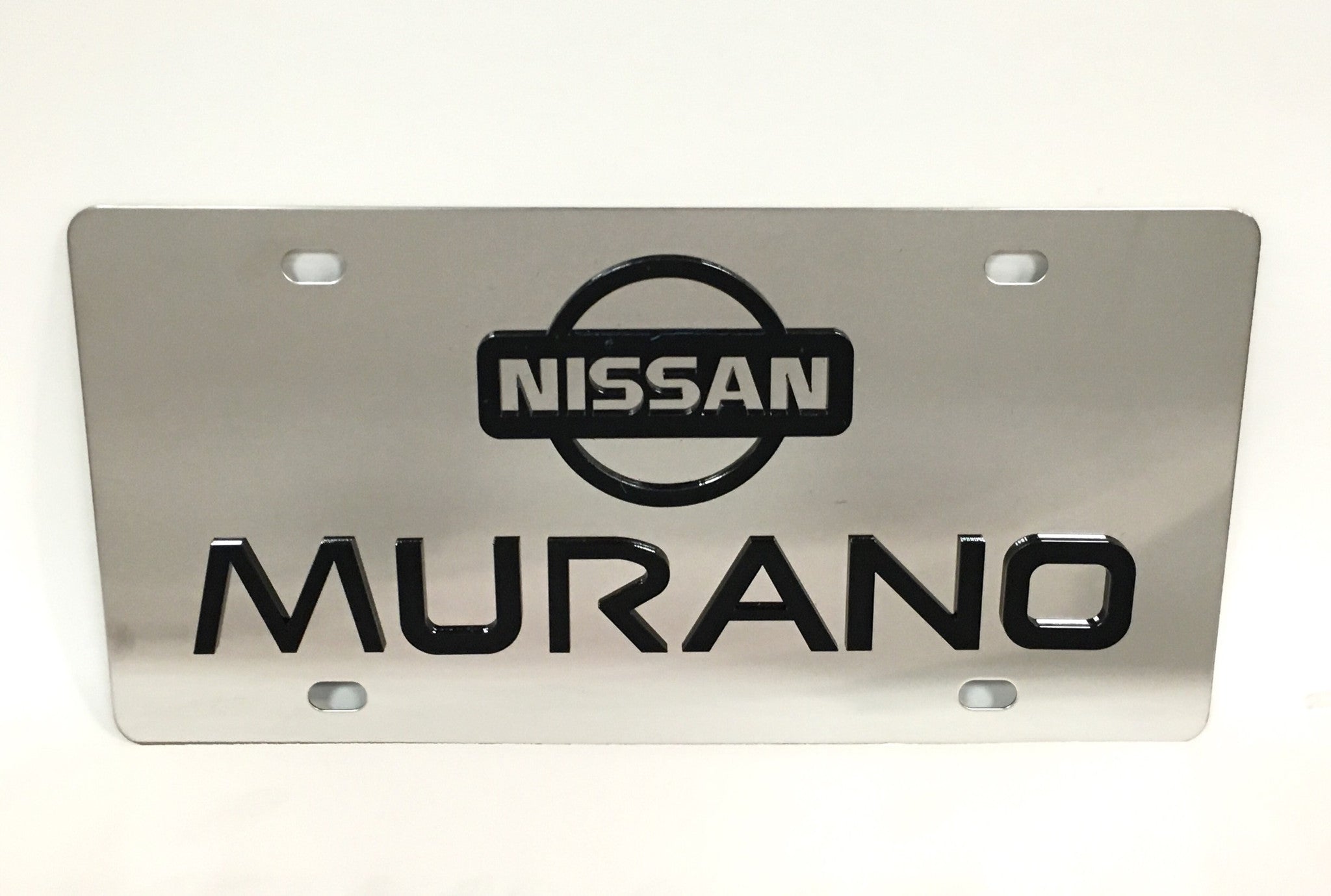 Nissan Murano Stainless Steel License Plate